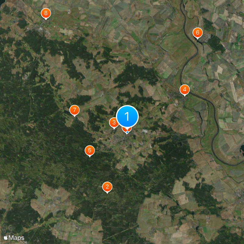 Bad Schmiedeberg Mapa