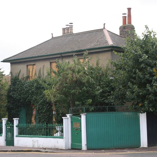 Stoneford Cottage And Railings To Front Wall