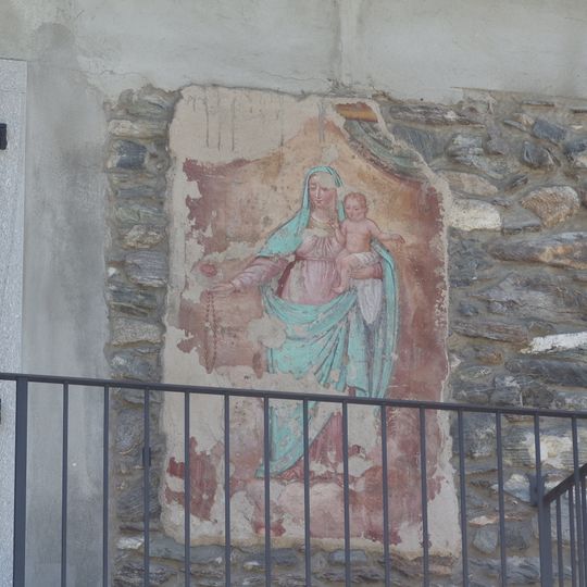 Affresco Madonna del Rosario