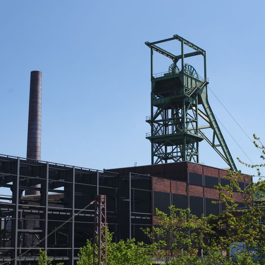 Fördergerüst Schacht V