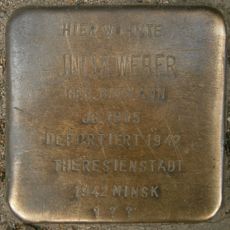Stolperstein dedicated to Julia Weber