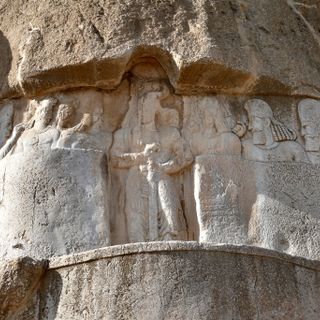Relief of Bahram II and his court
