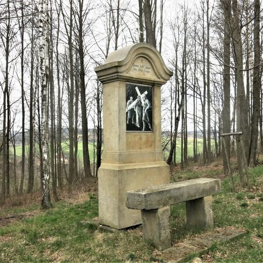 Kaplička V. zastavení křížové cesty u Lobendavy