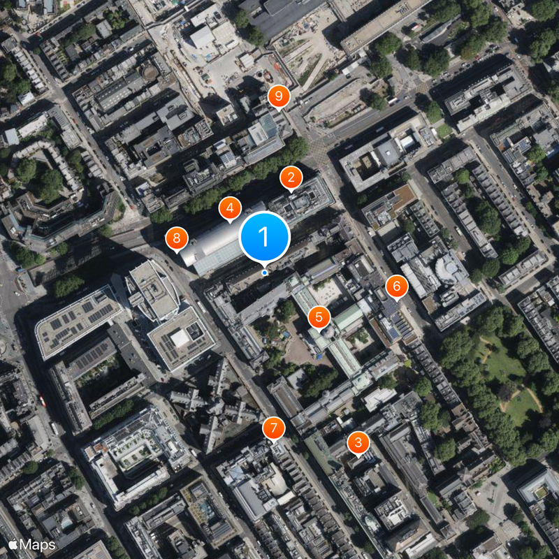 University College Hospital Map