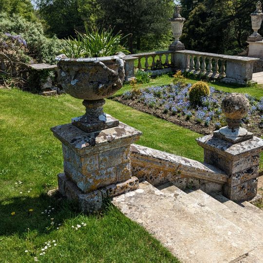 2 Flights Of Stone Steps 50M West Of Kingston Maurward House