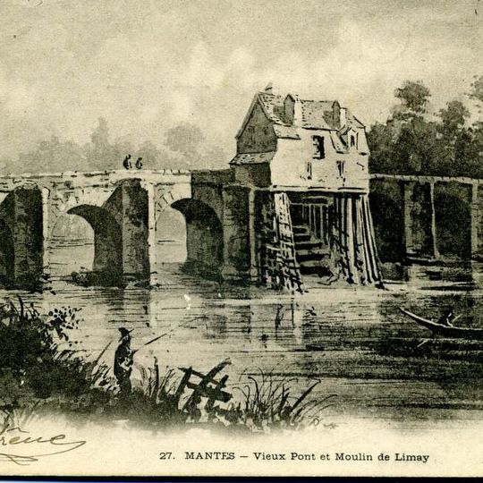 Moulins du vieux pont de Limay