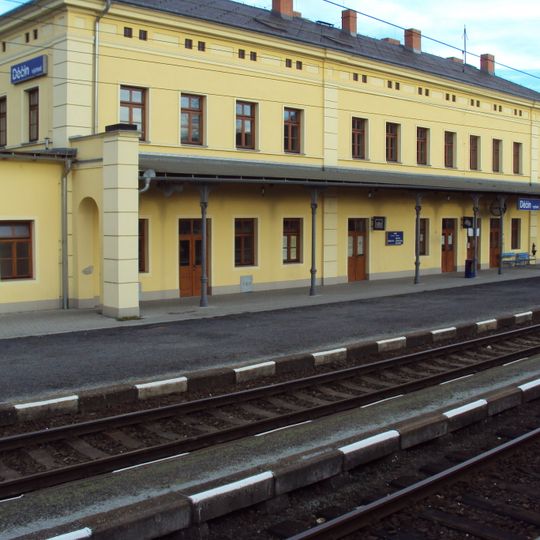 Staniční budova Děčín východ