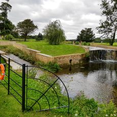 Casade, Weir And Sluice On River Beane About 30 Metres North Of Drive