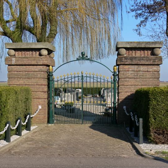 Begraafplaats Oostknollendam: particuliere begraafplaats