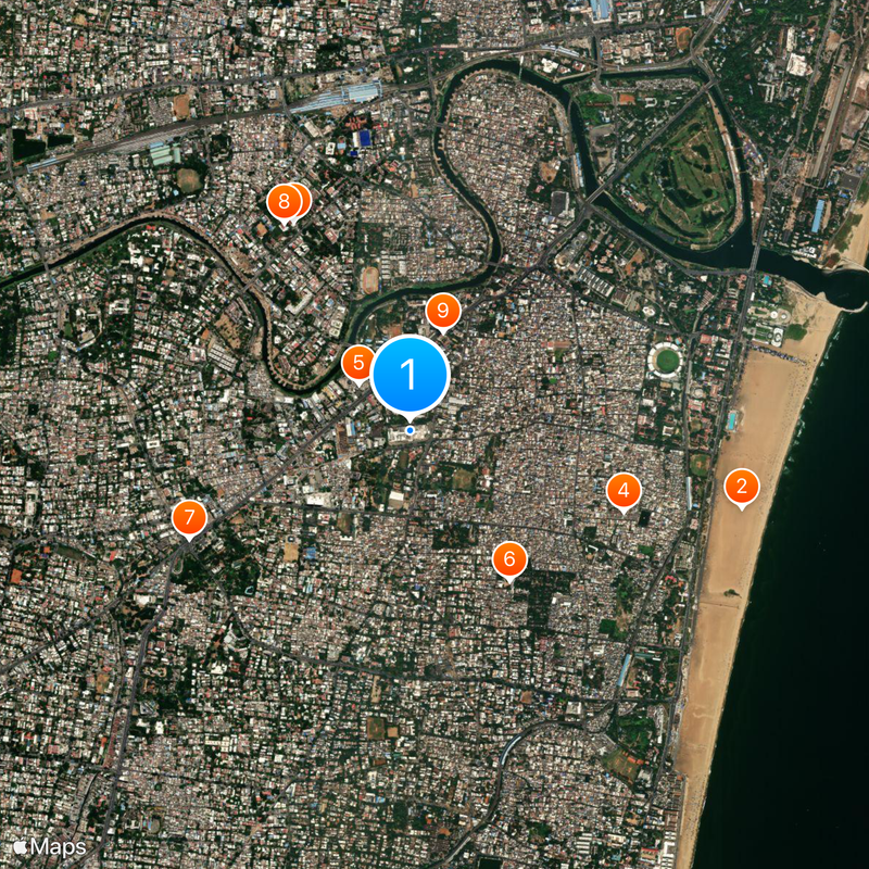 Express Avenue Map