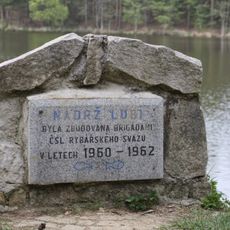 Pamětní deska nádrže Lubí