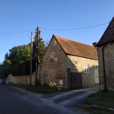 Wall And Outbuildings Along Crown Road In Front Of Mulberry Court