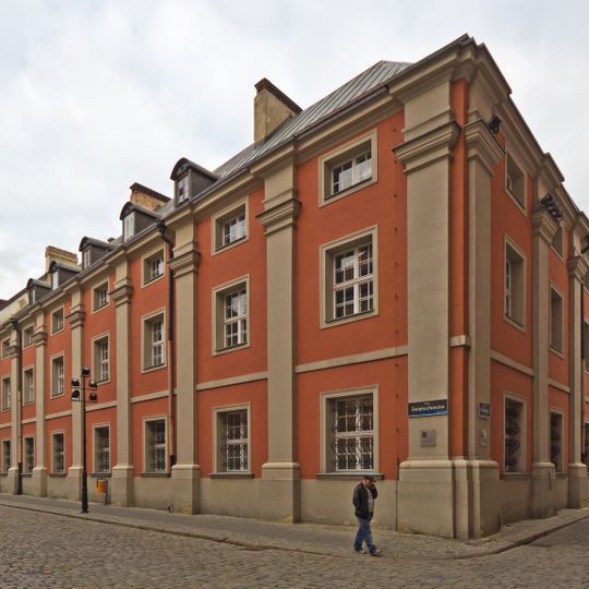 Building at 8 Gołębia Street in Poznań