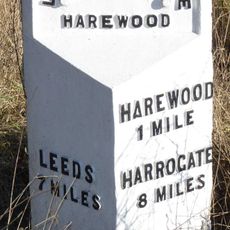 Milestone Approximately 100 Metres North Of Entrance To Lofthouse Grange
