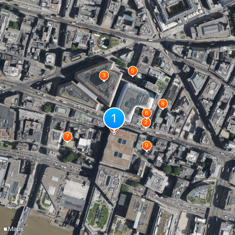 Cannon Street station Map