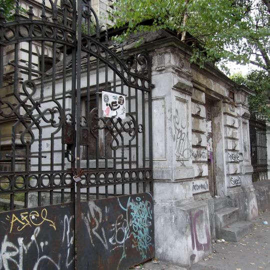 Gatehouse of Rudolf Keller's palace in Łódź