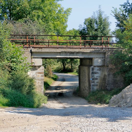 Železniční most v Hajské