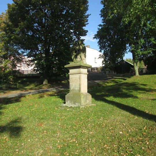 Sousoší Nejsvětější Trojice v Močidleci