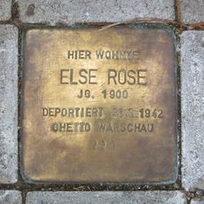 Stolperstein em memória de Else Rose