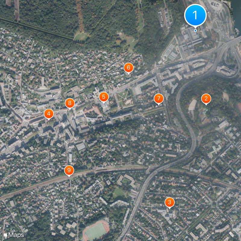 Manufacture nationale de Sèvres Mapa