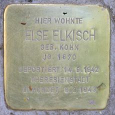 Stolperstein en memoria de Else Elkisch