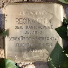 Stolperstein dedicated to Regina Cohn