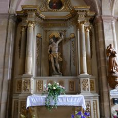 Autel et retable de saint-Sébastien