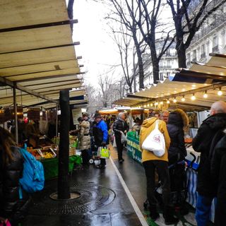 Batignolles organic market