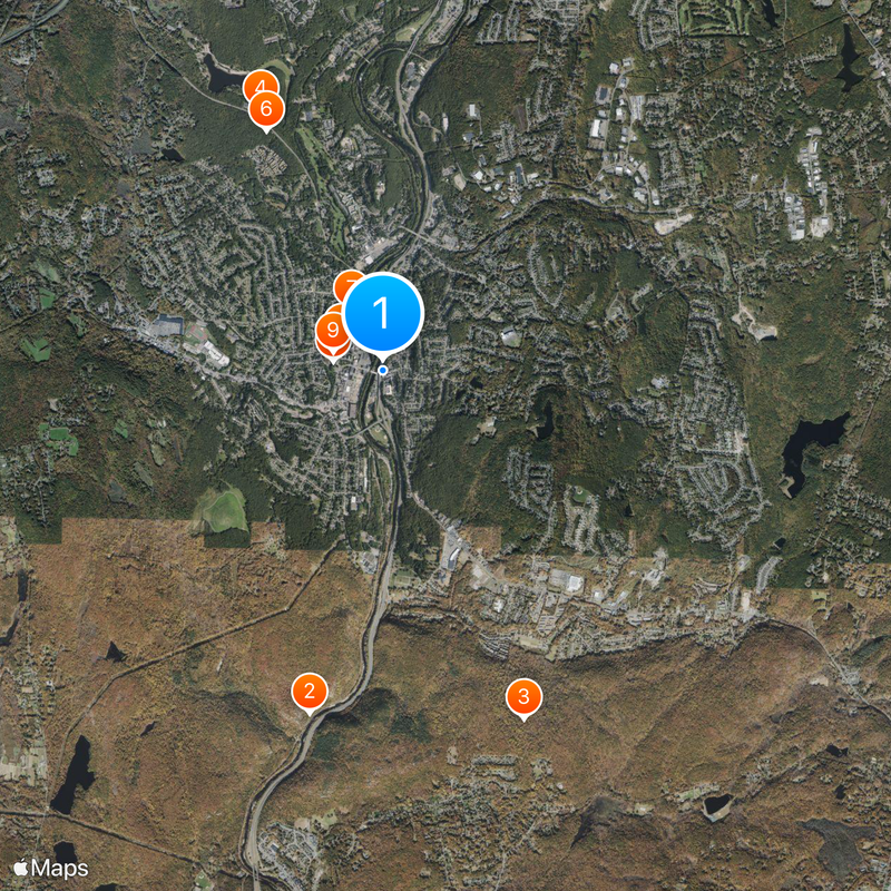 Naugatuck Map