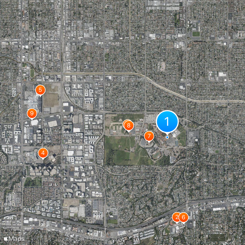 Los Angeles Pierce College Map