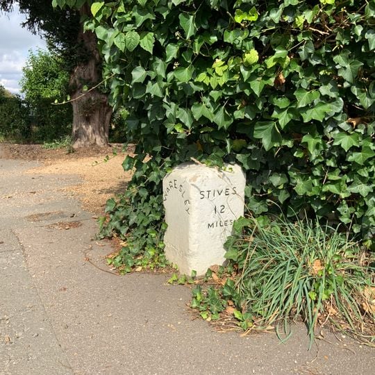 Milestone About 10 Yards West Of Duncombe Arms