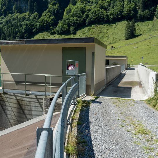 EBS Kraftwerk Sahliboden Stauwehrbrücke