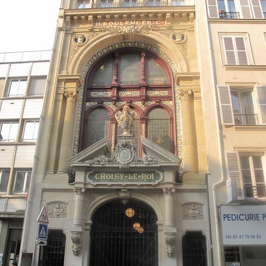 Anciens magasins de vente des faïenceries de Choisy-le-Roi