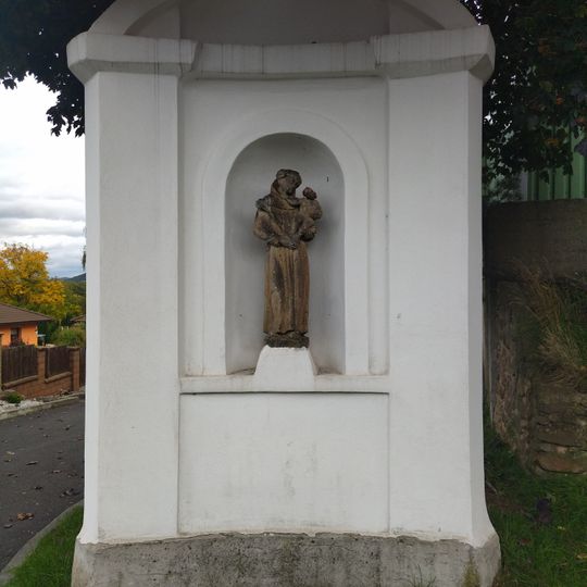 Výklenková kaplička v Klášterci nad Ohří v Cihlářské ulici