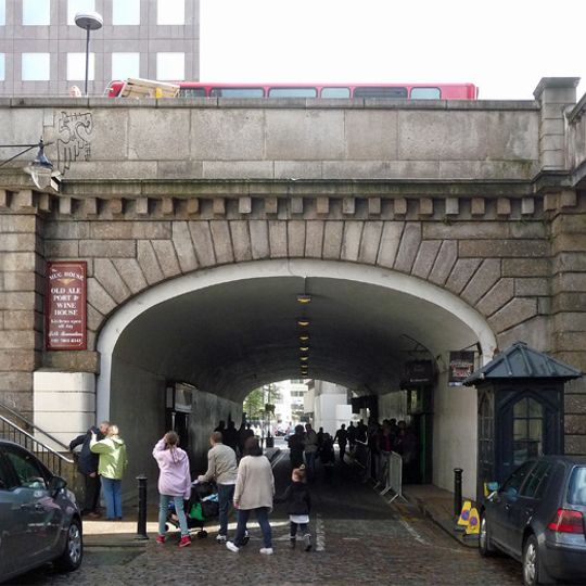 Archway Beneath Southern End Of London Bridge, Crossing Tooley Street