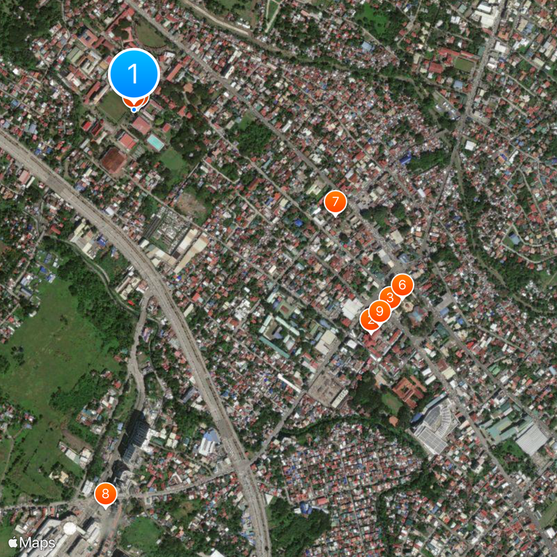 Central Philippine University Map