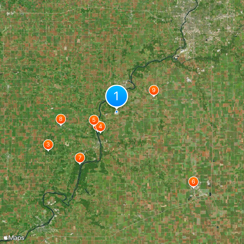 Byron Nuclear Generating Station Map