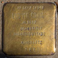 Stolperstein dedicated to Ludwig Cohn