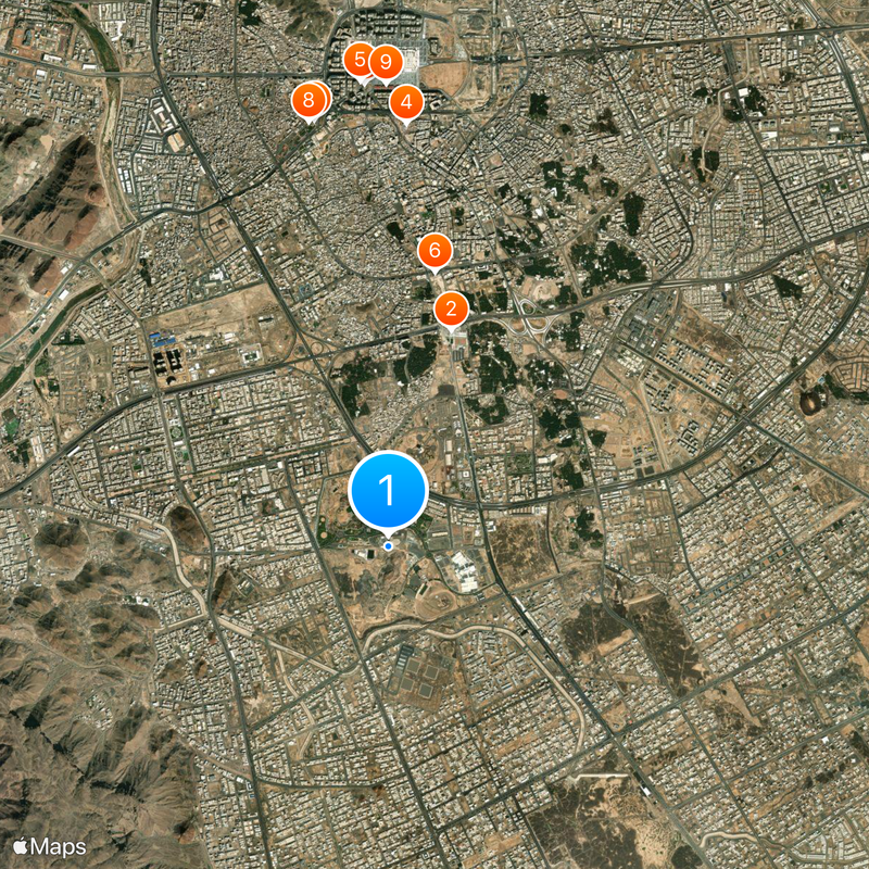 King Fahd Central Park Map