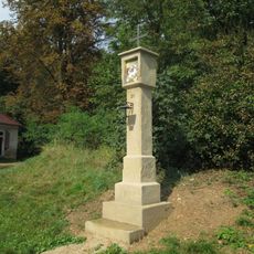 Boží muka na křížové cestě u Radnic - 14. zastavení