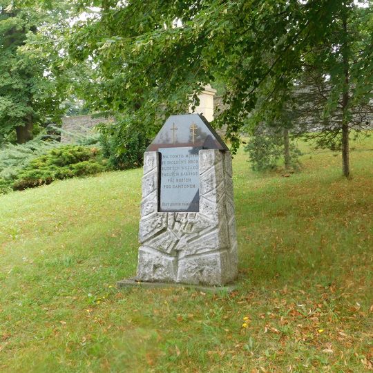 Pomník ruským vojákům padlým pod Santonem v Tvarožné