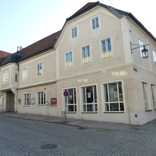 Bibliothek, former Hotel Nagl, Kollergasse 1, Steyr