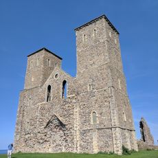 Reculver Saxon Shore fort, Anglo-Saxon monastery and associated remains