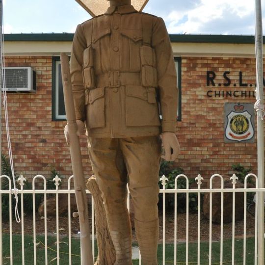 Chinchilla Digger Statue