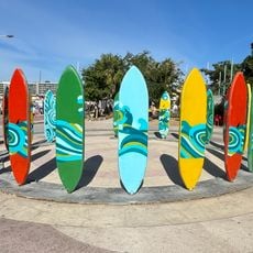 Surfboard Sculptures