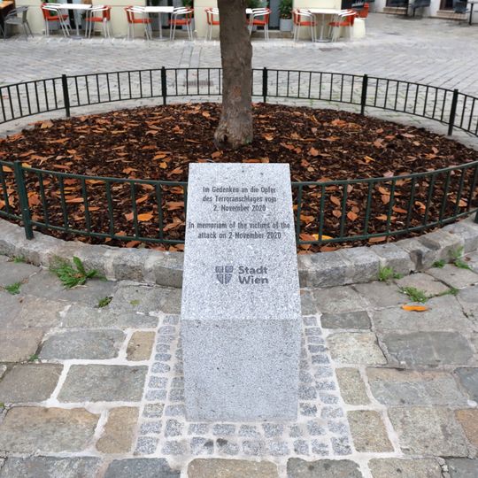 Gedenkstein für Terroropfer des 2.11.2020, Vienna