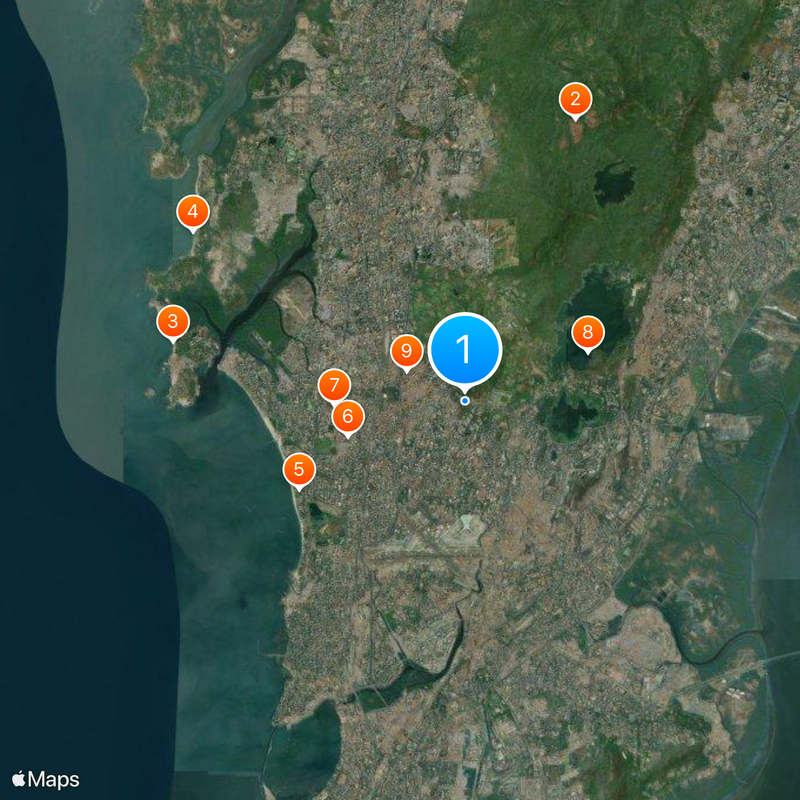 Mahakali Caves Carte