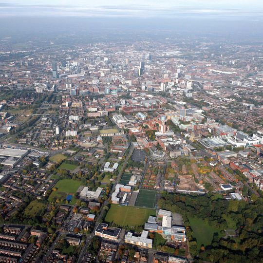 Centro de la ciudad de Manchester