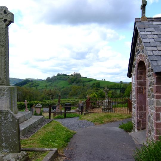 War Memorial in Llangathen Churchyard