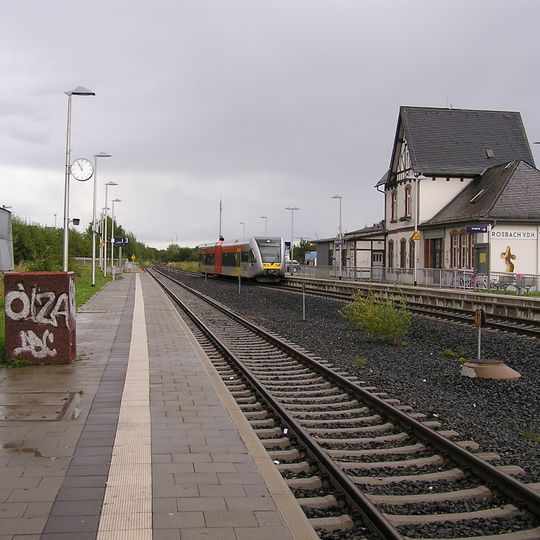 Rosbach vor der Höhe station